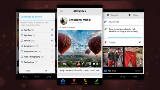 Google Plus for Android