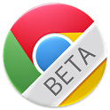 Google Chrome beta logo