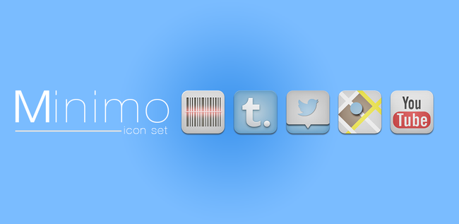 minimo android icon pack