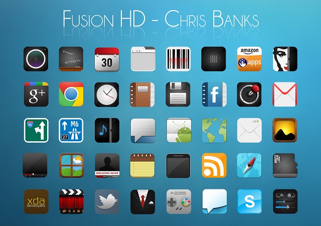 Fusion HD Android Icons