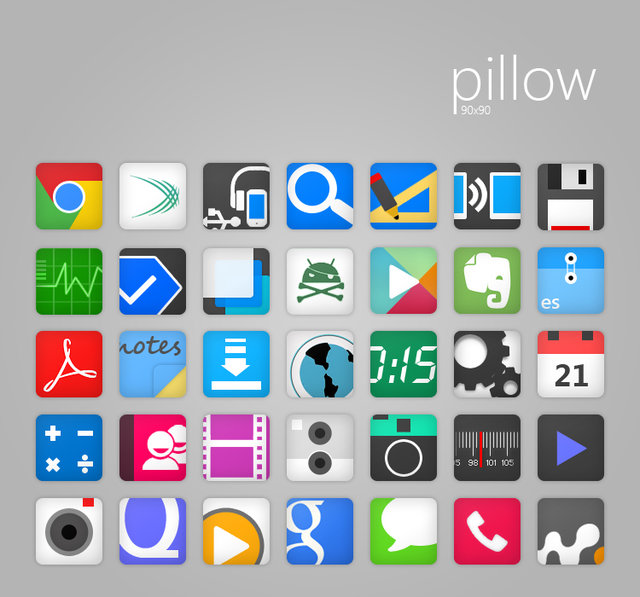 pillow icon pack