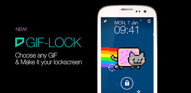 Enable GIF lockscreen on Android